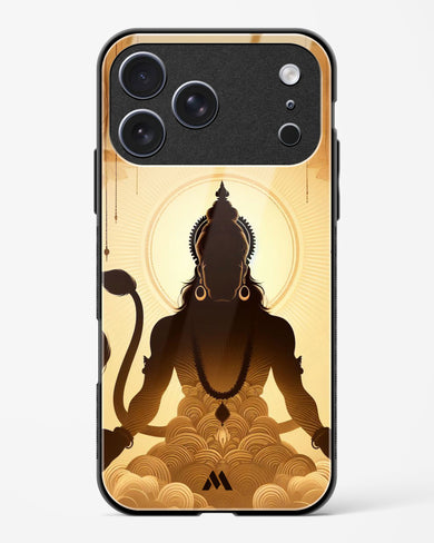 Vayu Putra Hanuman Glass Case Phone Cover (Apple)