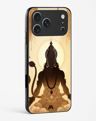 Vayu Putra Hanuman Glass Case Phone Cover (Apple)