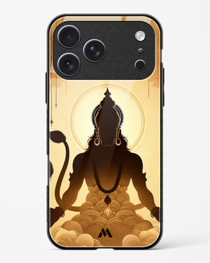 Vayu Putra Hanuman Glass Case Phone Cover (Apple)
