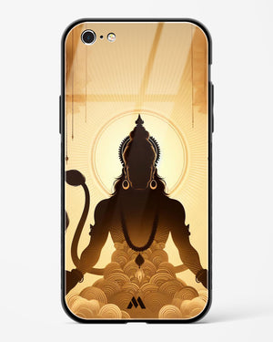 Vayu Putra Hanuman Glass Case Phone Cover (Apple)