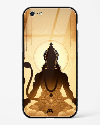 Vayu Putra Hanuman Glass Case Phone Cover (Apple)