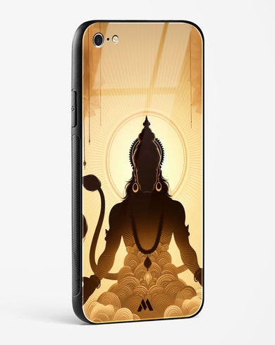 Vayu Putra Hanuman Glass Case Phone Cover (Apple)