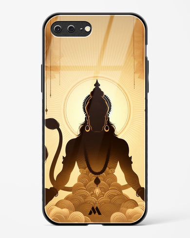 Vayu Putra Hanuman Glass Case Phone Cover (Apple)