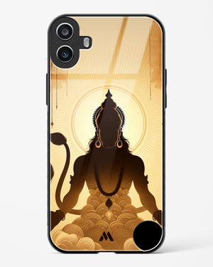 Vayu Putra Hanuman Glass Case Phone Cover (Nothing)