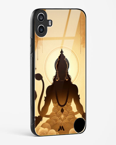 Vayu Putra Hanuman Glass Case Phone Cover (Nothing)