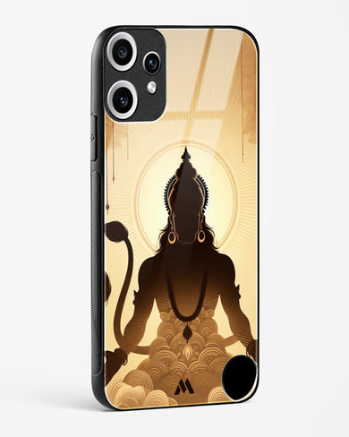 Vayu Putra Hanuman Glass Case Phone Cover (Nothing)