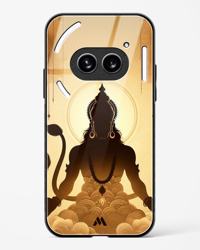 Vayu Putra Hanuman Glass Case Phone Cover (Nothing)