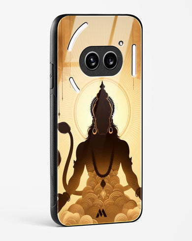 Vayu Putra Hanuman Glass Case Phone Cover (Nothing)