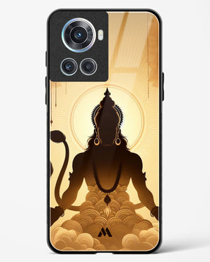 Vayu Putra Hanuman Glass Case Phone Cover (OnePlus)