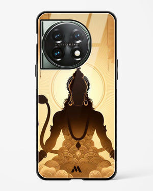 Vayu Putra Hanuman Glass Case Phone Cover (OnePlus)
