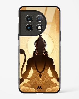 Vayu Putra Hanuman Glass Case Phone Cover (OnePlus)