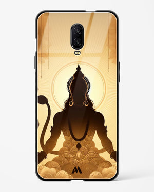 Vayu Putra Hanuman Glass Case Phone Cover (OnePlus)