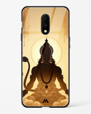 Vayu Putra Hanuman Glass Case Phone Cover (OnePlus)