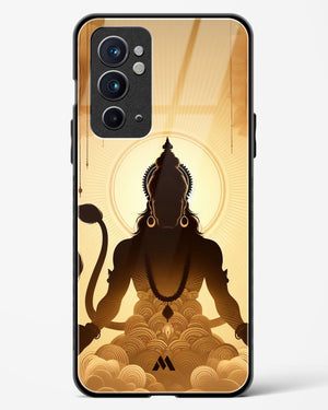 Vayu Putra Hanuman Glass Case Phone Cover (OnePlus)