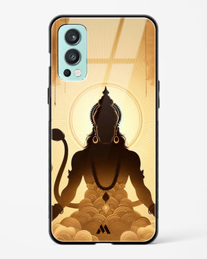 Vayu Putra Hanuman Glass Case Phone Cover (OnePlus)