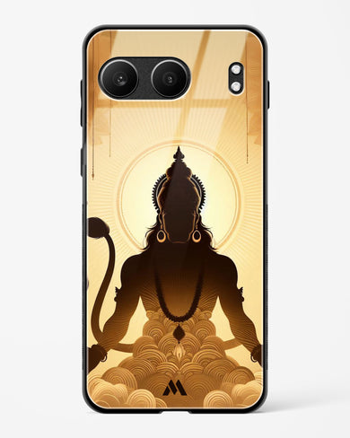 Vayu Putra Hanuman Glass Case Phone Cover (OnePlus)