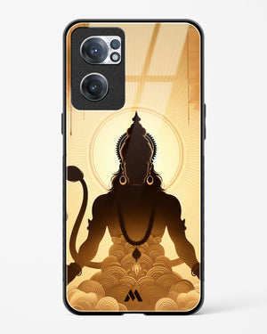 Vayu Putra Hanuman Glass Case Phone Cover (OnePlus)