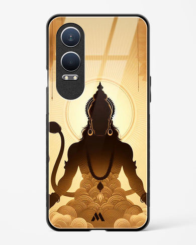 Vayu Putra Hanuman Glass Case Phone Cover (OnePlus)
