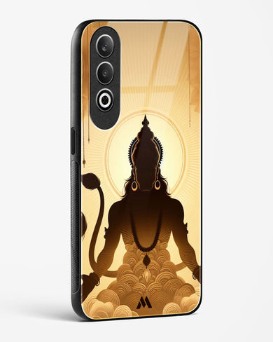 Vayu Putra Hanuman Glass Case Phone Cover (OnePlus)