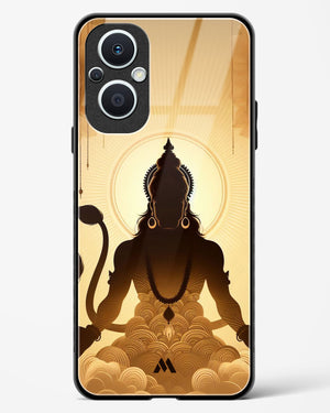 Vayu Putra Hanuman Glass Case Phone Cover (OnePlus)