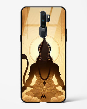 Vayu Putra Hanuman Glass Case Phone Cover (Oppo)