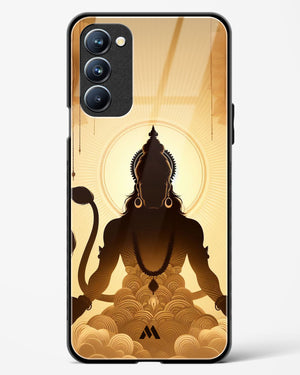 Vayu Putra Hanuman Glass Case Phone Cover (Oppo)