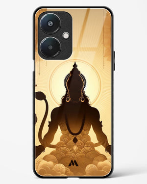 Vayu Putra Hanuman Glass Case Phone Cover (Oppo)