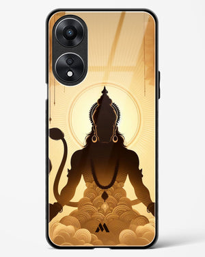 Vayu Putra Hanuman Glass Case Phone Cover (Oppo)