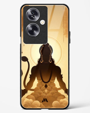 Vayu Putra Hanuman Glass Case Phone Cover (Oppo)
