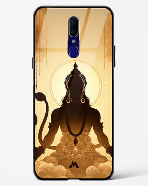 Vayu Putra Hanuman Glass Case Phone Cover (Oppo)