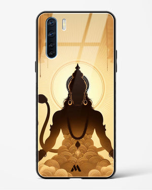 Vayu Putra Hanuman Glass Case Phone Cover (Oppo)