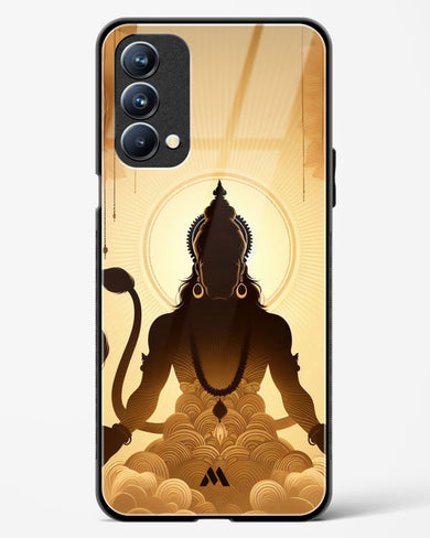 Vayu Putra Hanuman Glass Case Phone Cover (Oppo)