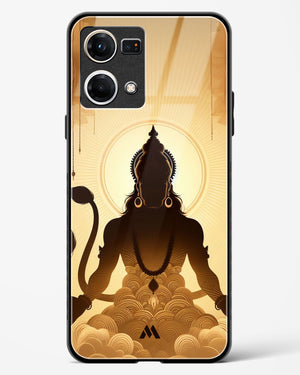 Vayu Putra Hanuman Glass Case Phone Cover (Oppo)