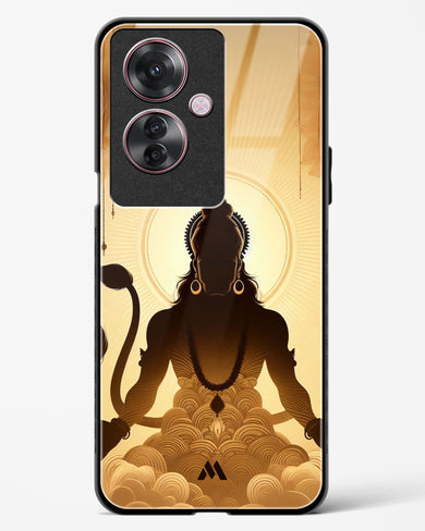 Vayu Putra Hanuman Glass Case Phone Cover (Oppo)