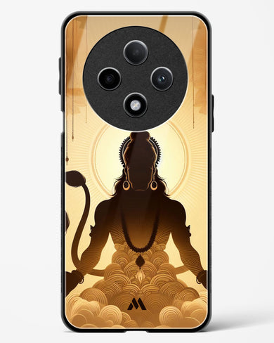 Vayu Putra Hanuman Glass Case Phone Cover (Oppo)