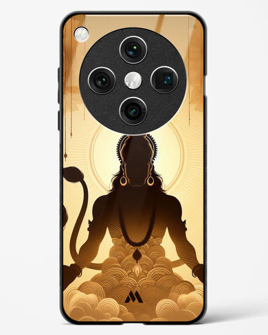 Vayu Putra Hanuman Glass Case Phone Cover (Oppo)