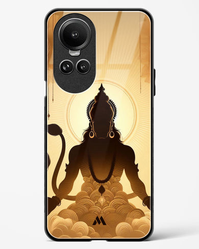 Vayu Putra Hanuman Glass Case Phone Cover (Oppo)