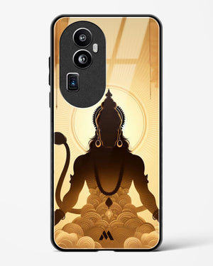 Vayu Putra Hanuman Glass Case Phone Cover (Oppo)