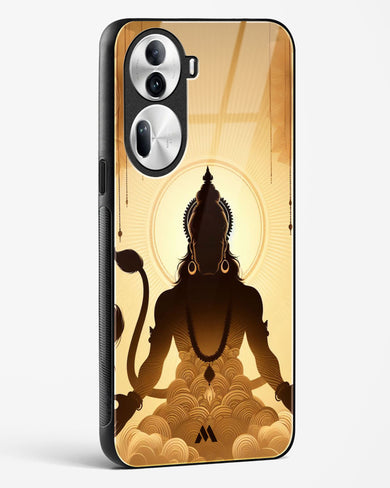 Vayu Putra Hanuman Glass Case Phone Cover (Oppo)