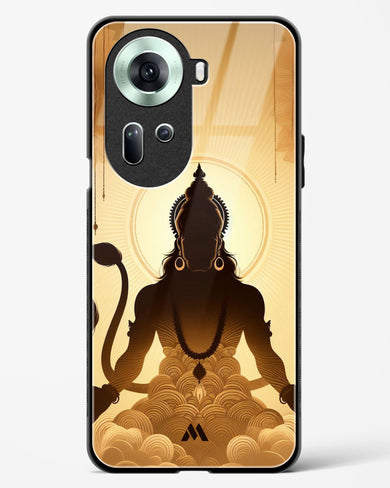 Vayu Putra Hanuman Glass Case Phone Cover (Oppo)