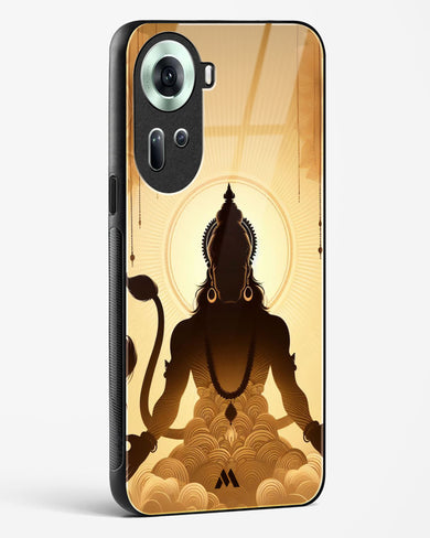 Vayu Putra Hanuman Glass Case Phone Cover (Oppo)