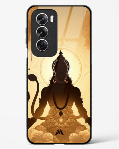 Vayu Putra Hanuman Glass Case Phone Cover (Oppo)