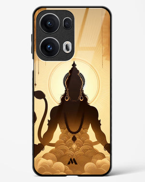Vayu Putra Hanuman Glass Case Phone Cover (Oppo)