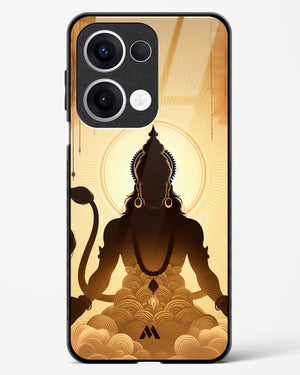 Vayu Putra Hanuman Glass Case Phone Cover (Oppo)