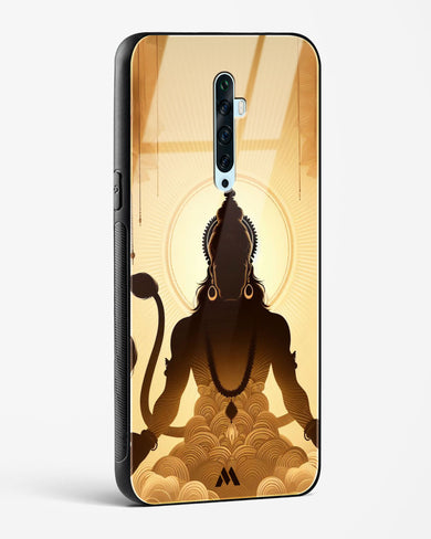 Vayu Putra Hanuman Glass Case Phone Cover (Oppo)