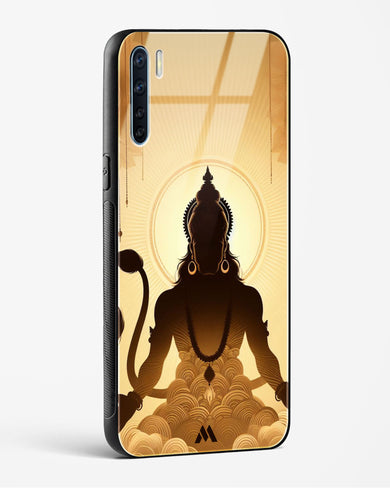 Vayu Putra Hanuman Glass Case Phone Cover (Oppo)