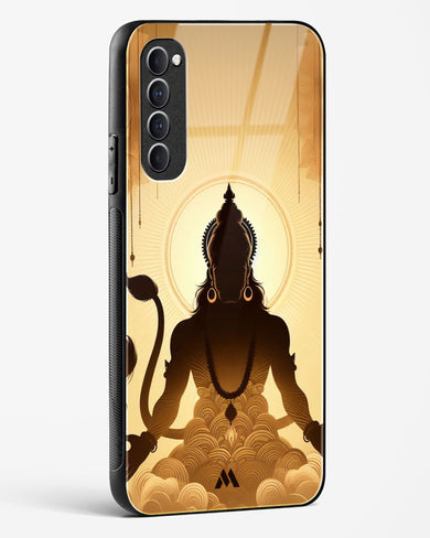 Vayu Putra Hanuman Glass Case Phone Cover (Oppo)