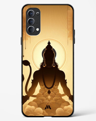 Vayu Putra Hanuman Glass Case Phone Cover (Oppo)