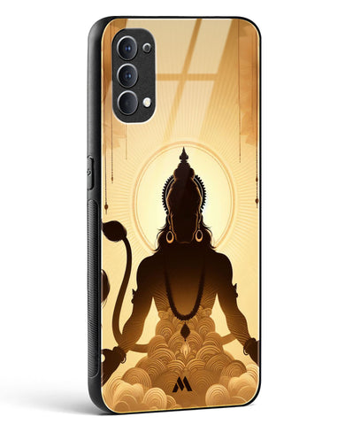 Vayu Putra Hanuman Glass Case Phone Cover (Oppo)