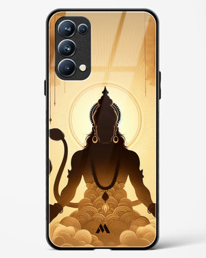 Vayu Putra Hanuman Glass Case Phone Cover (Oppo)